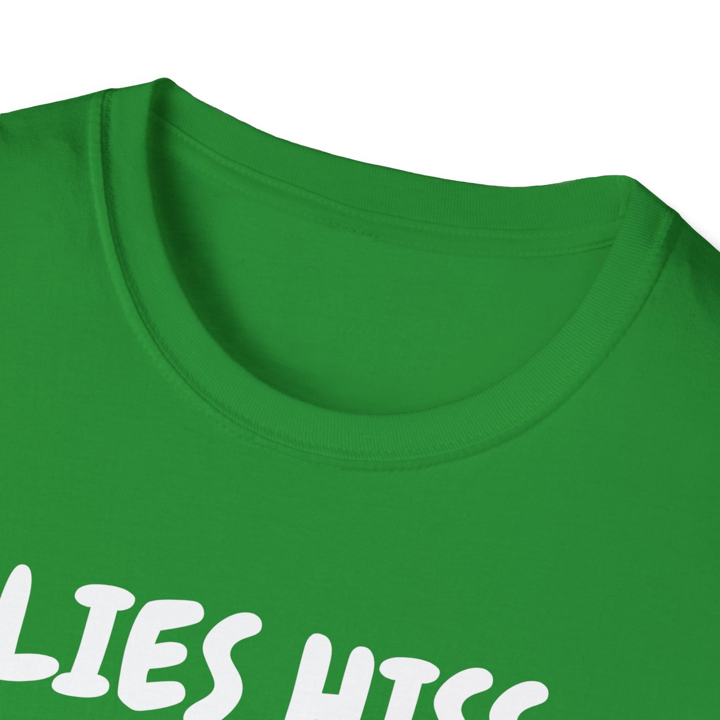 Camiseta unisex Lies Hiss Toxix Kiss
