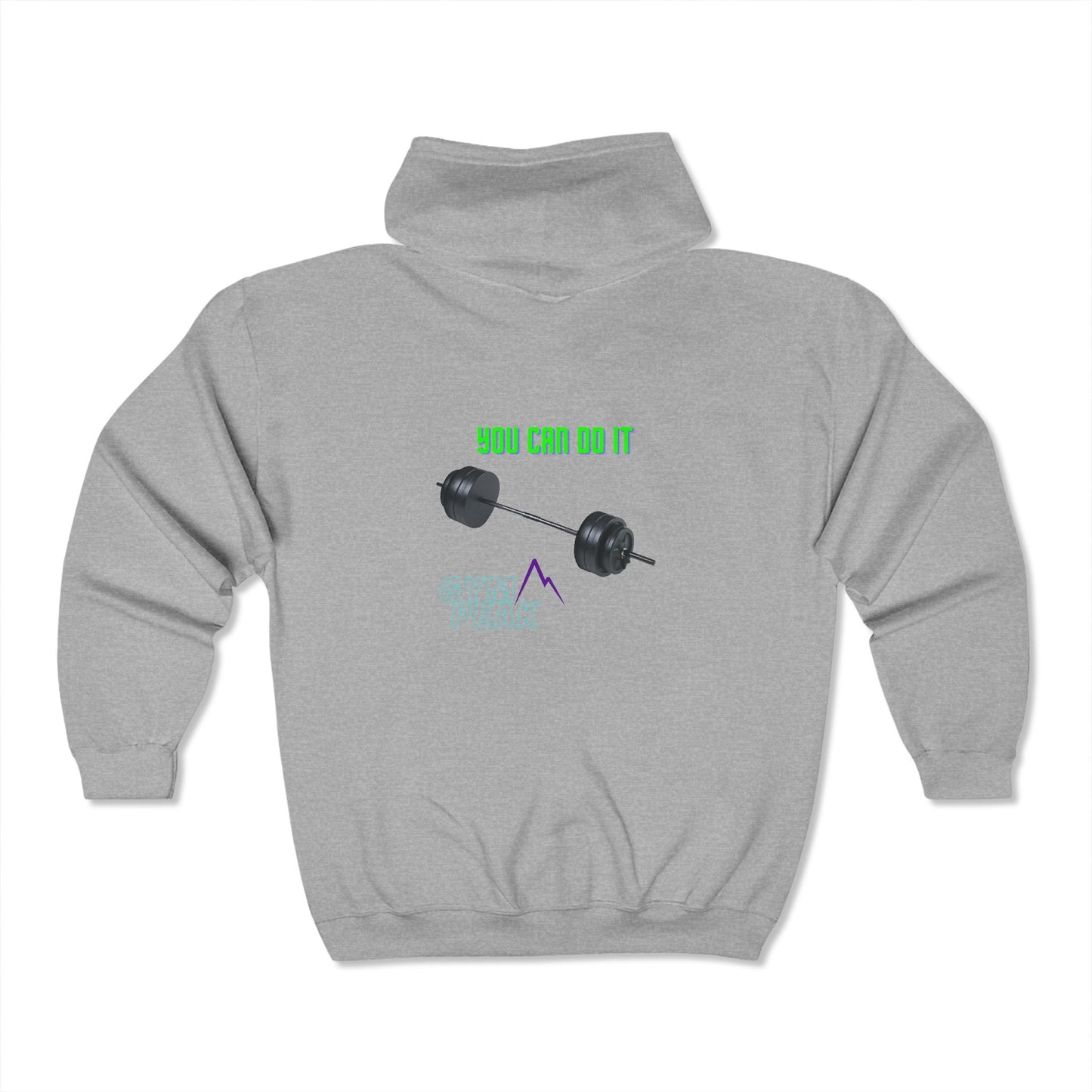 Sudadera Deportiva Unisex Con Cremallera - GymPeak