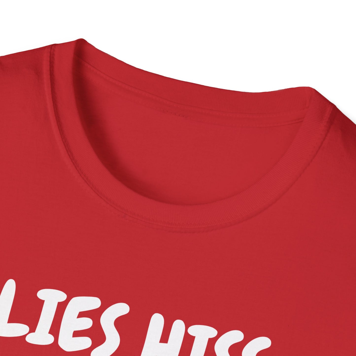 Camiseta unisex Lies Hiss Toxix Kiss