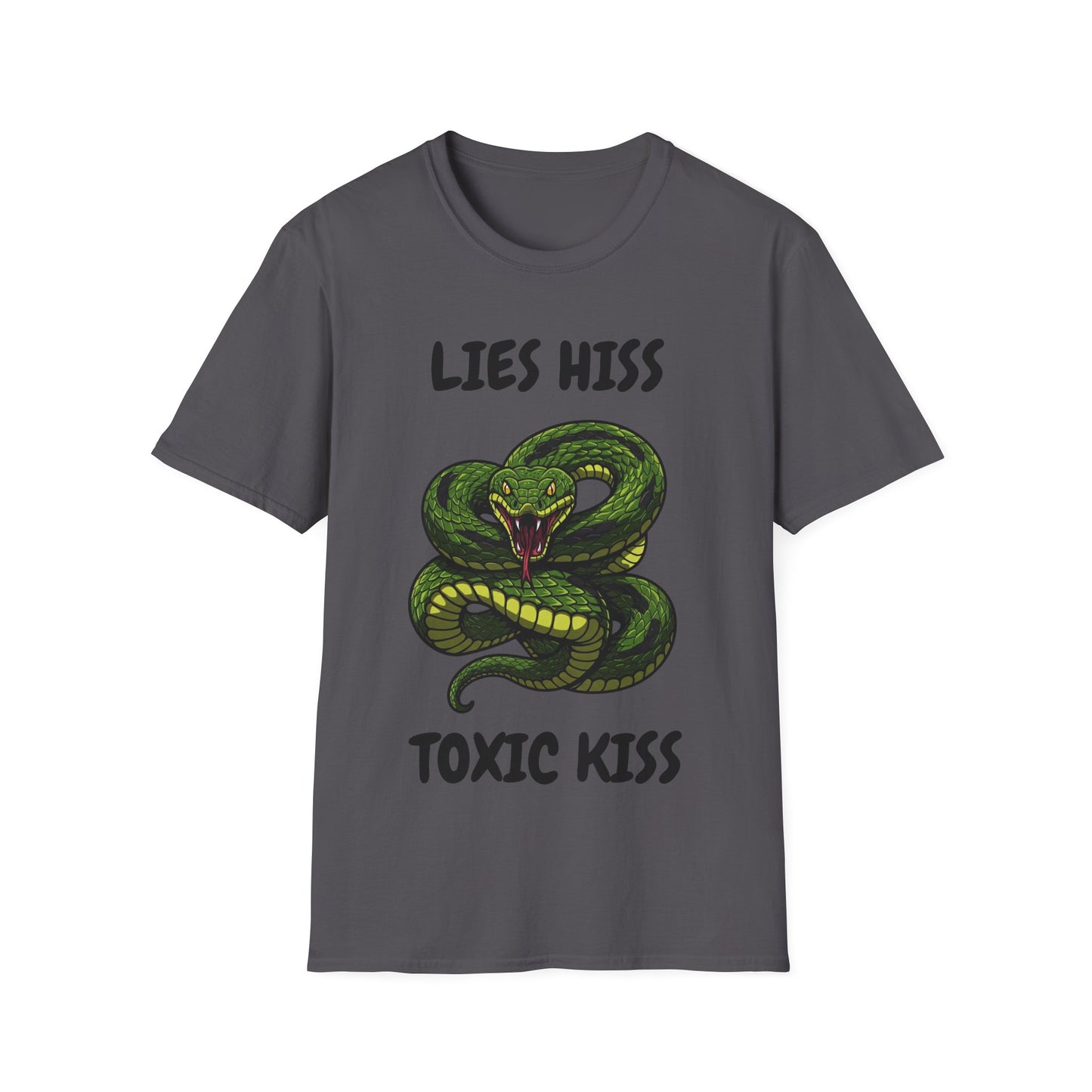 Camiseta unisex Lies Hiss Toxix Kiss