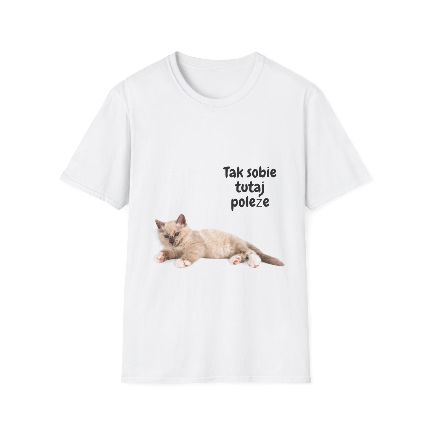 Camiseta unisex Tak Sobie Tu Poleżę-OverFash