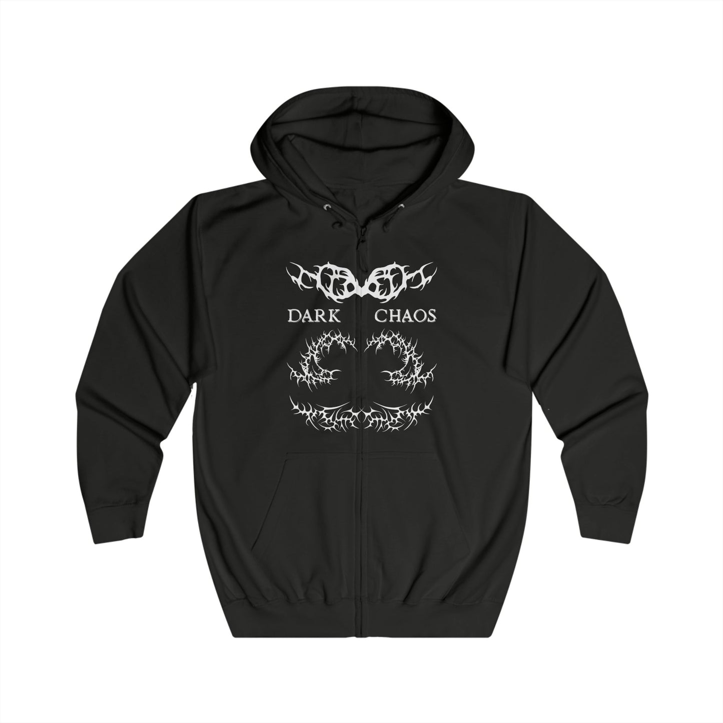 Bluza Unisex Hoodie Zip Dark Y2K Angel- ShadowOut X Biling_Star