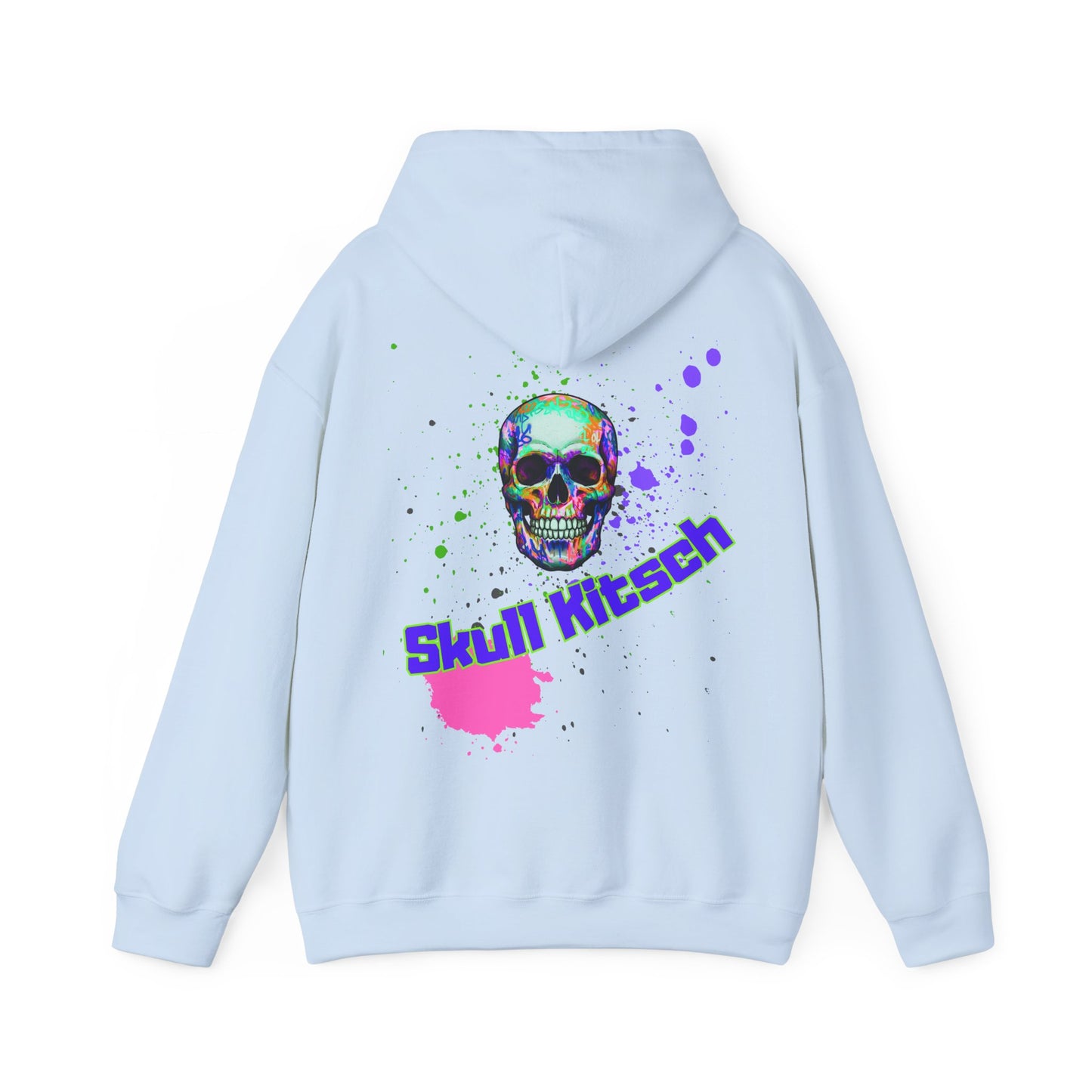 Sudadera con capucha unisex Skull Kitsch Standard - VibesStreet