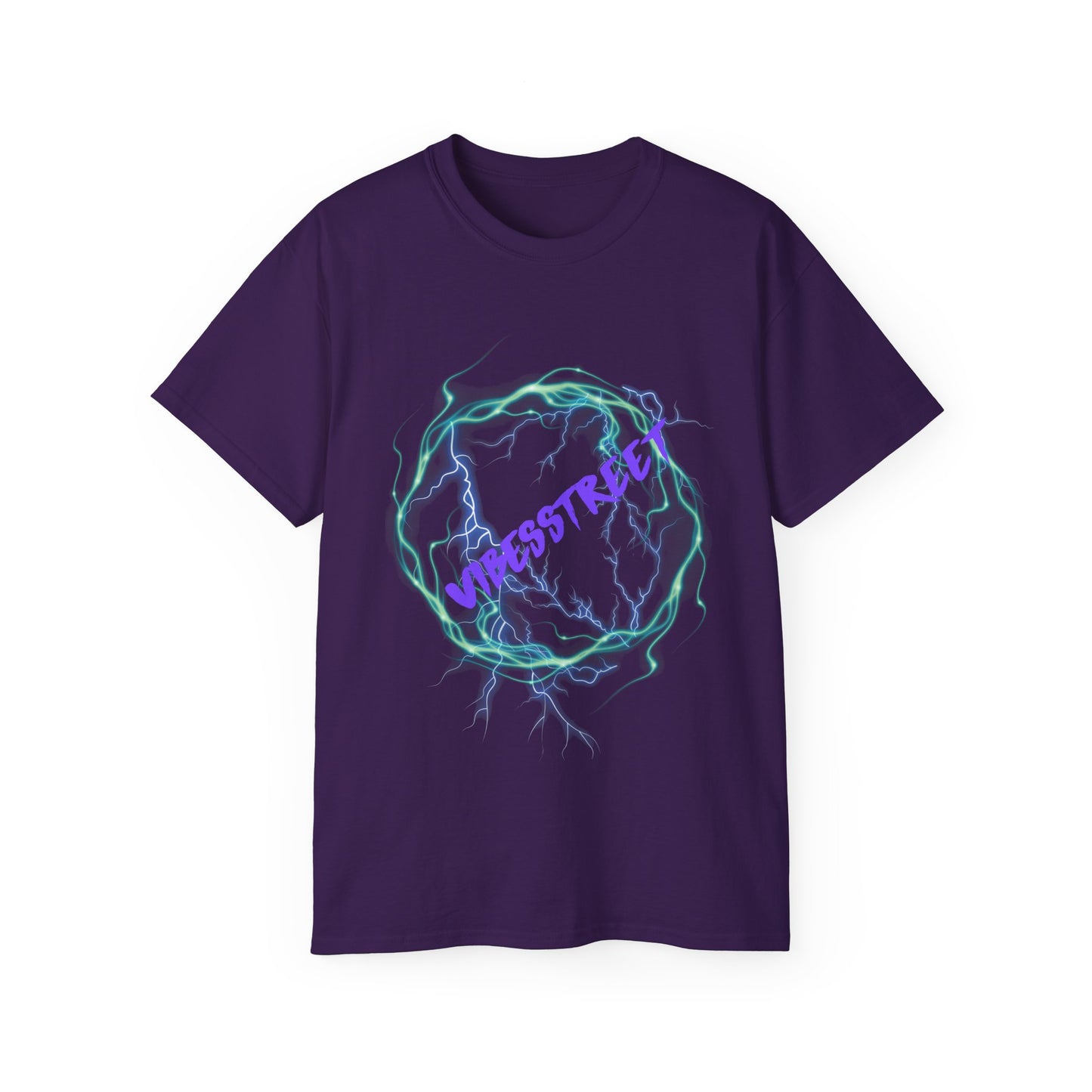 Camiseta Unisex VibesStreet Bolt Circle Editon-VibesStreet