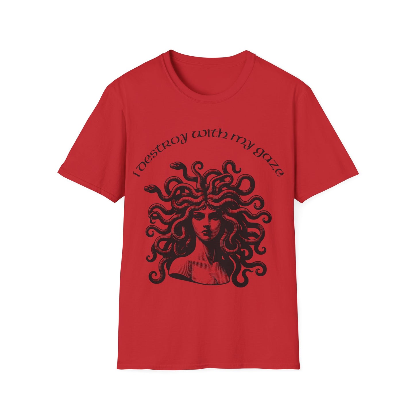 Camiseta unisex ¡Destruyo con mi mirada!-VibesStreet