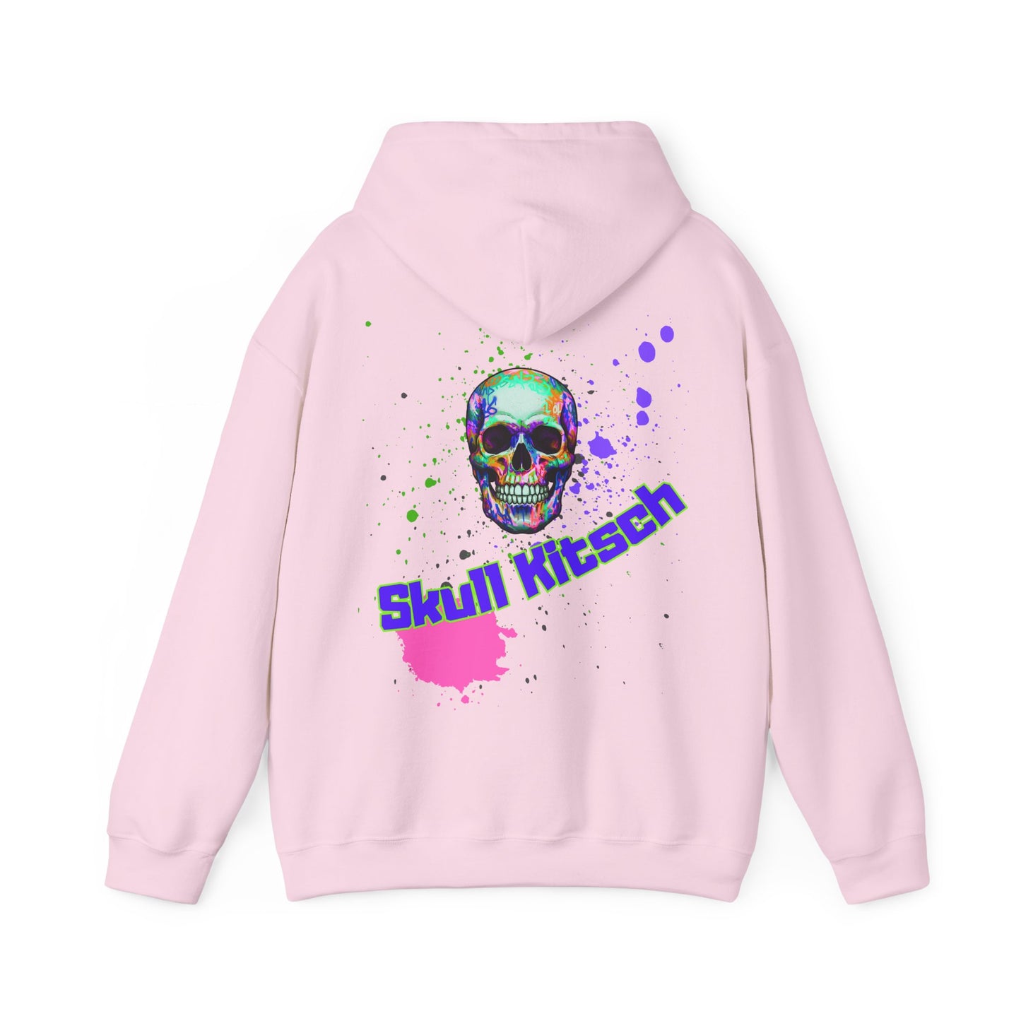 Sudadera con capucha unisex Skull Kitsch Standard - VibesStreet