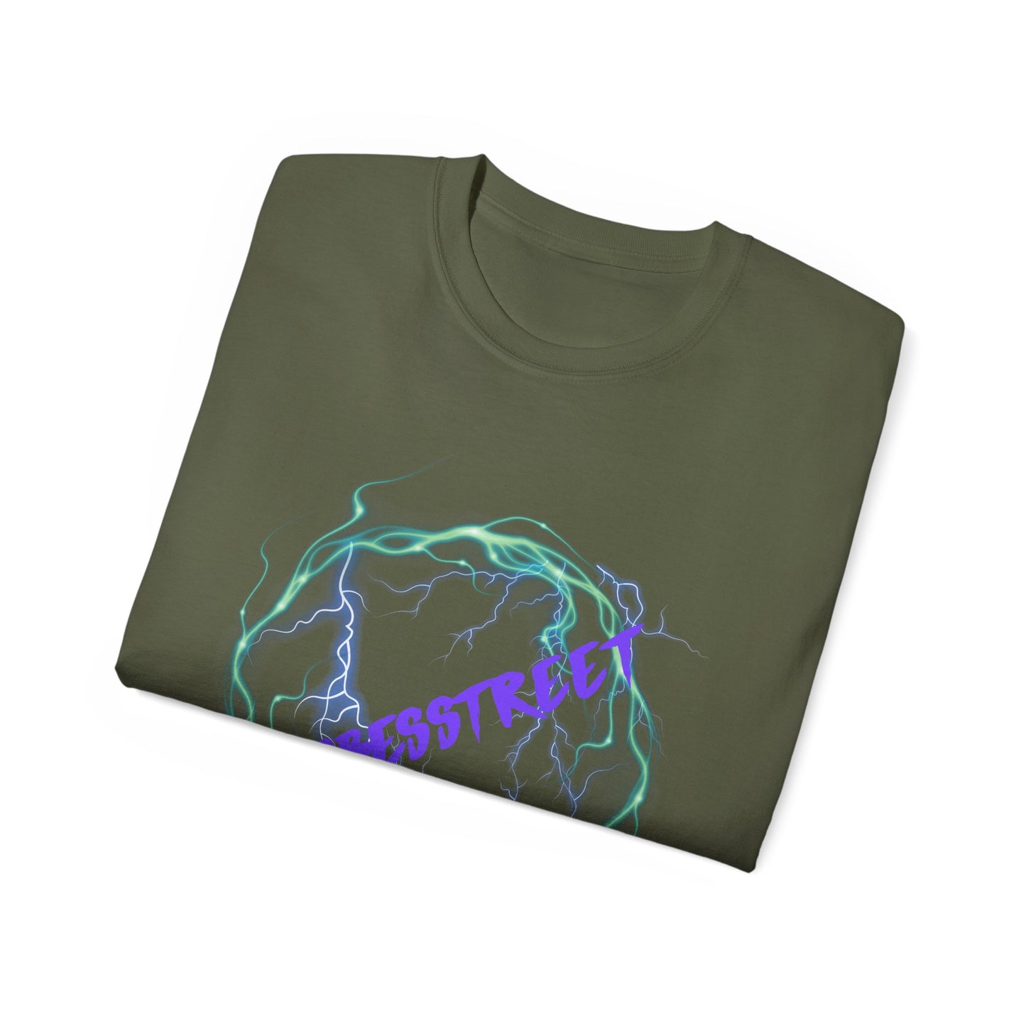 Camiseta Unisex VibesStreet Bolt Circle Editon-VibesStreet