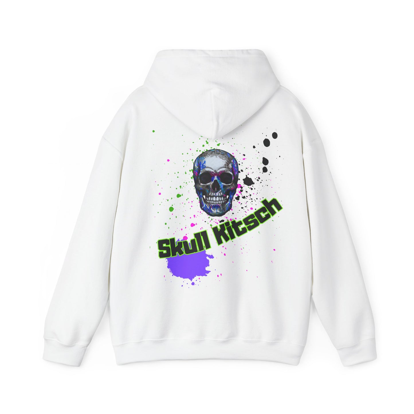 Sudadera con capucha unisex Skull Kitsch Dark-VibesStreet