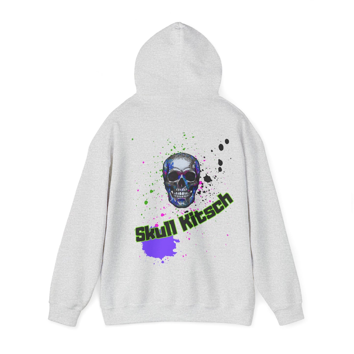 Sudadera con capucha unisex Skull Kitsch Dark-VibesStreet