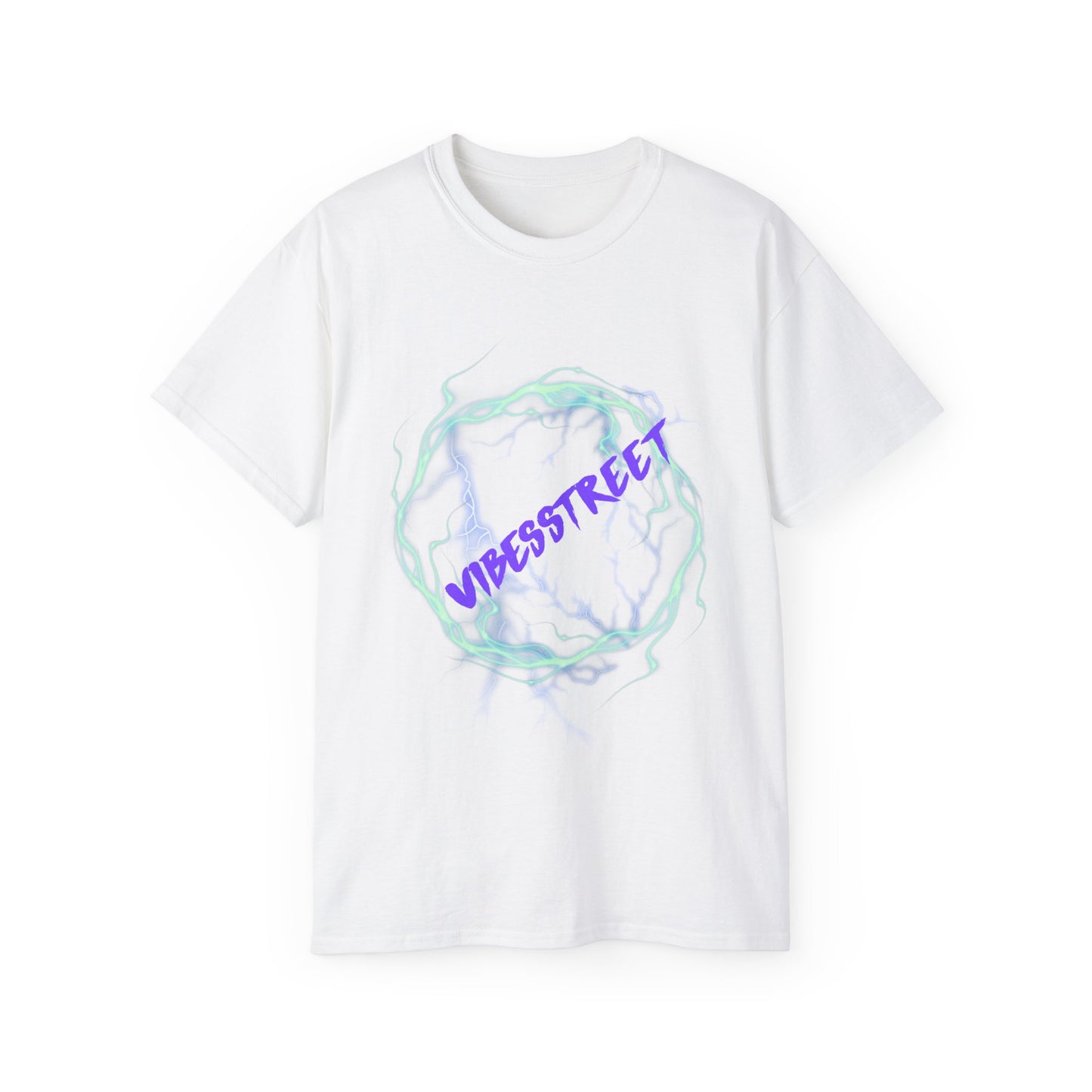 Camiseta Unisex VibesStreet Bolt Circle Editon-VibesStreet