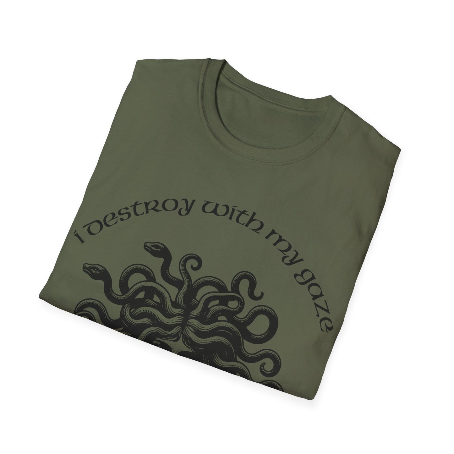 Camiseta unisex ¡Destruyo con mi mirada!-VibesStreet