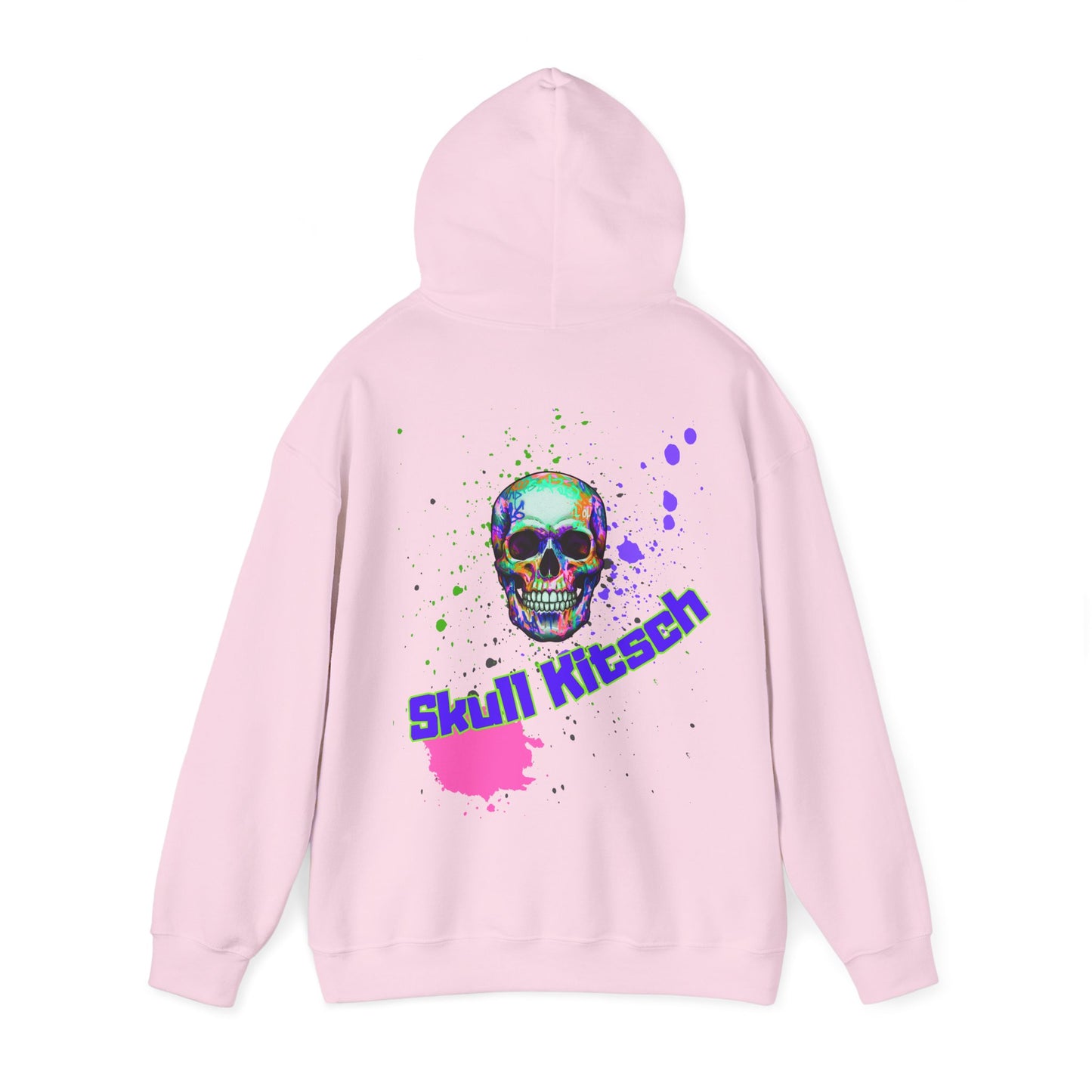 Sudadera con capucha unisex Skull Kitsch Standard - VibesStreet