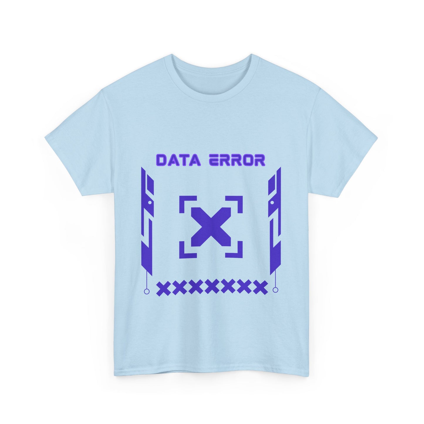T-shirt Unisex Data Error Techwear Purple-TechSouls