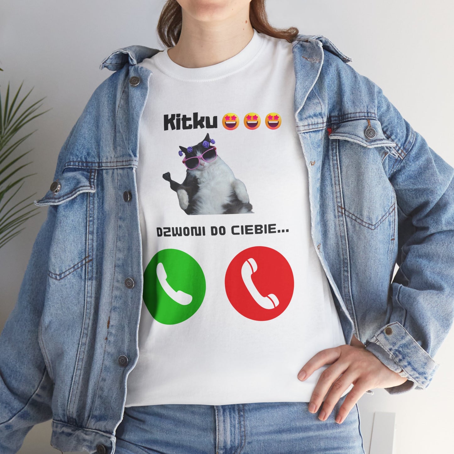 Camiseta unisex Kitku te está llamando