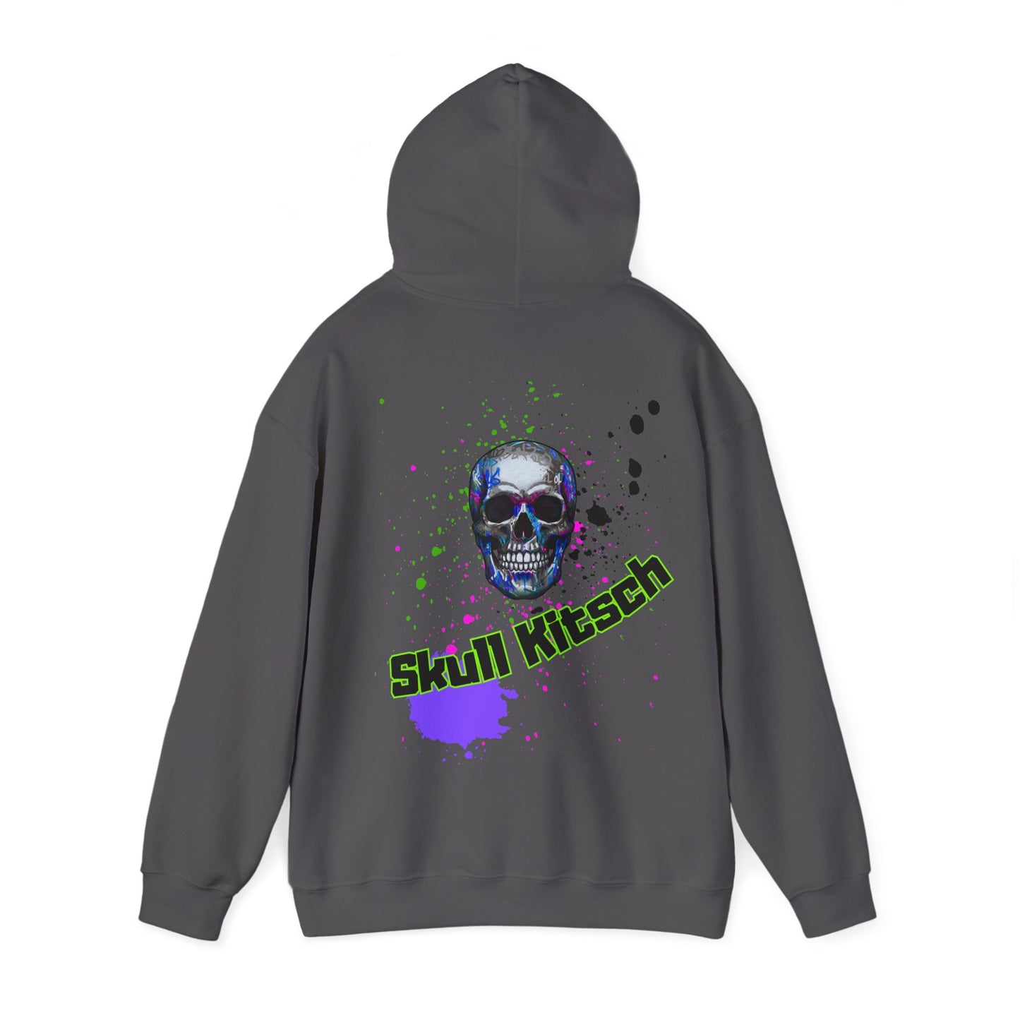 Sudadera con capucha unisex Skull Kitsch Dark-VibesStreet