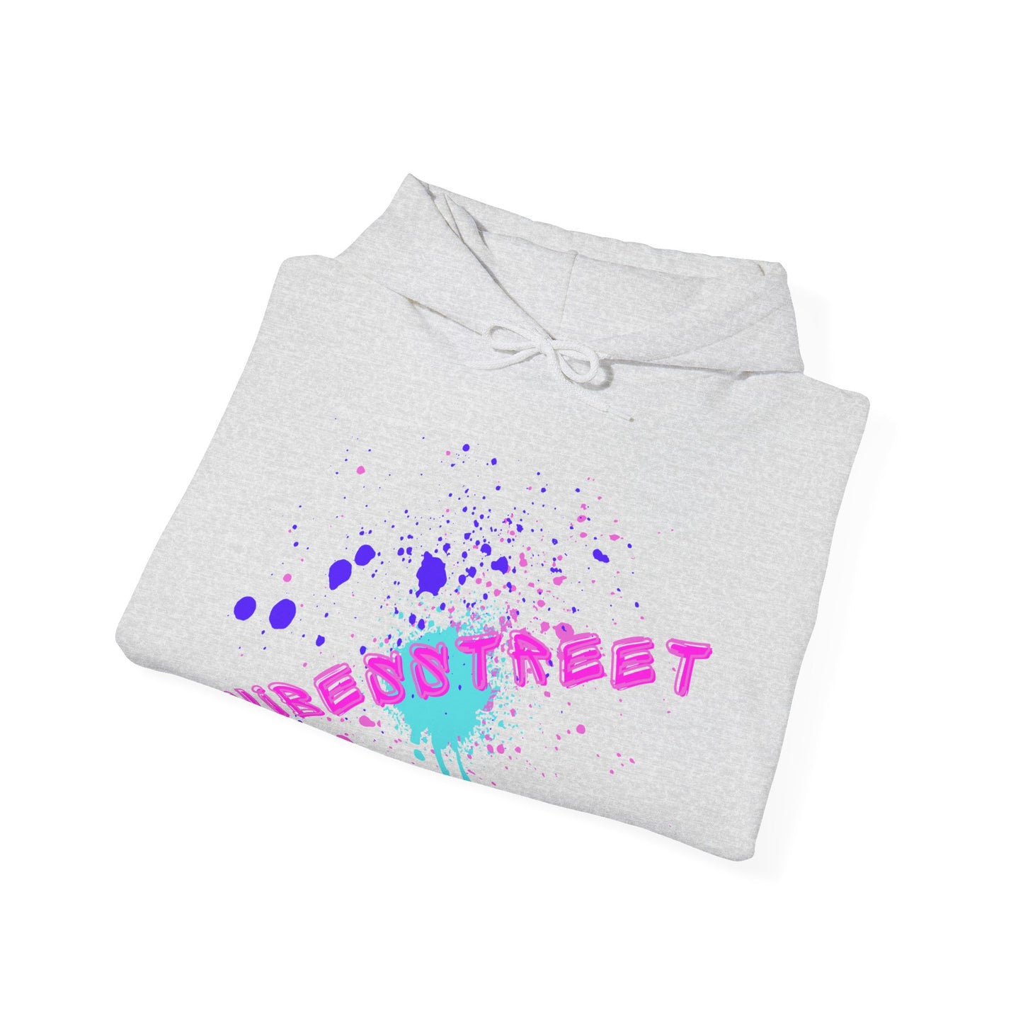 Sudadera con capucha unisex VibesStreet Spray Rosa-VibesStreet