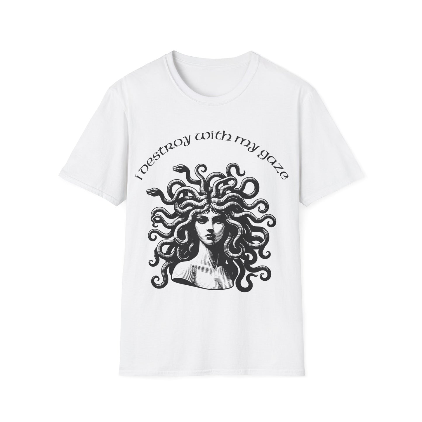Camiseta unisex ¡Destruyo con mi mirada!-VibesStreet