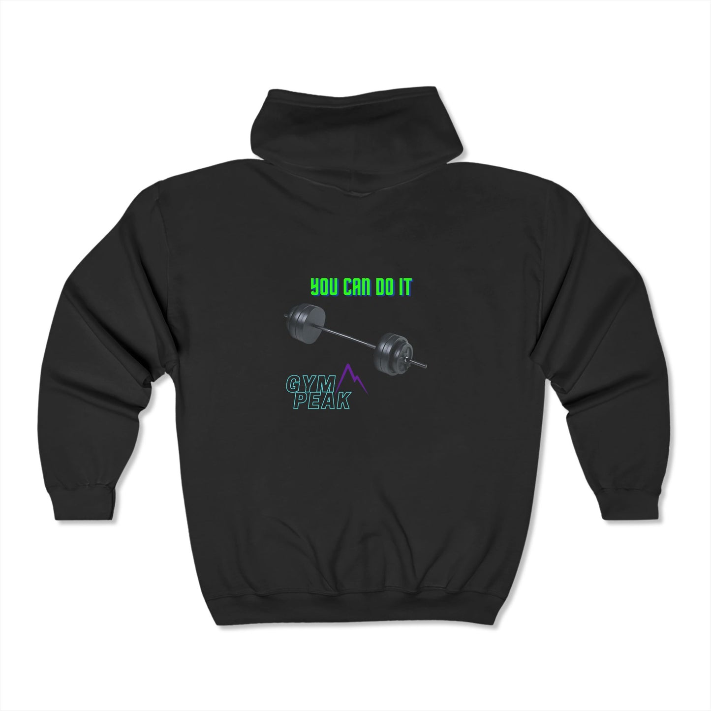 Sudadera Deportiva Unisex Con Cremallera - GymPeak