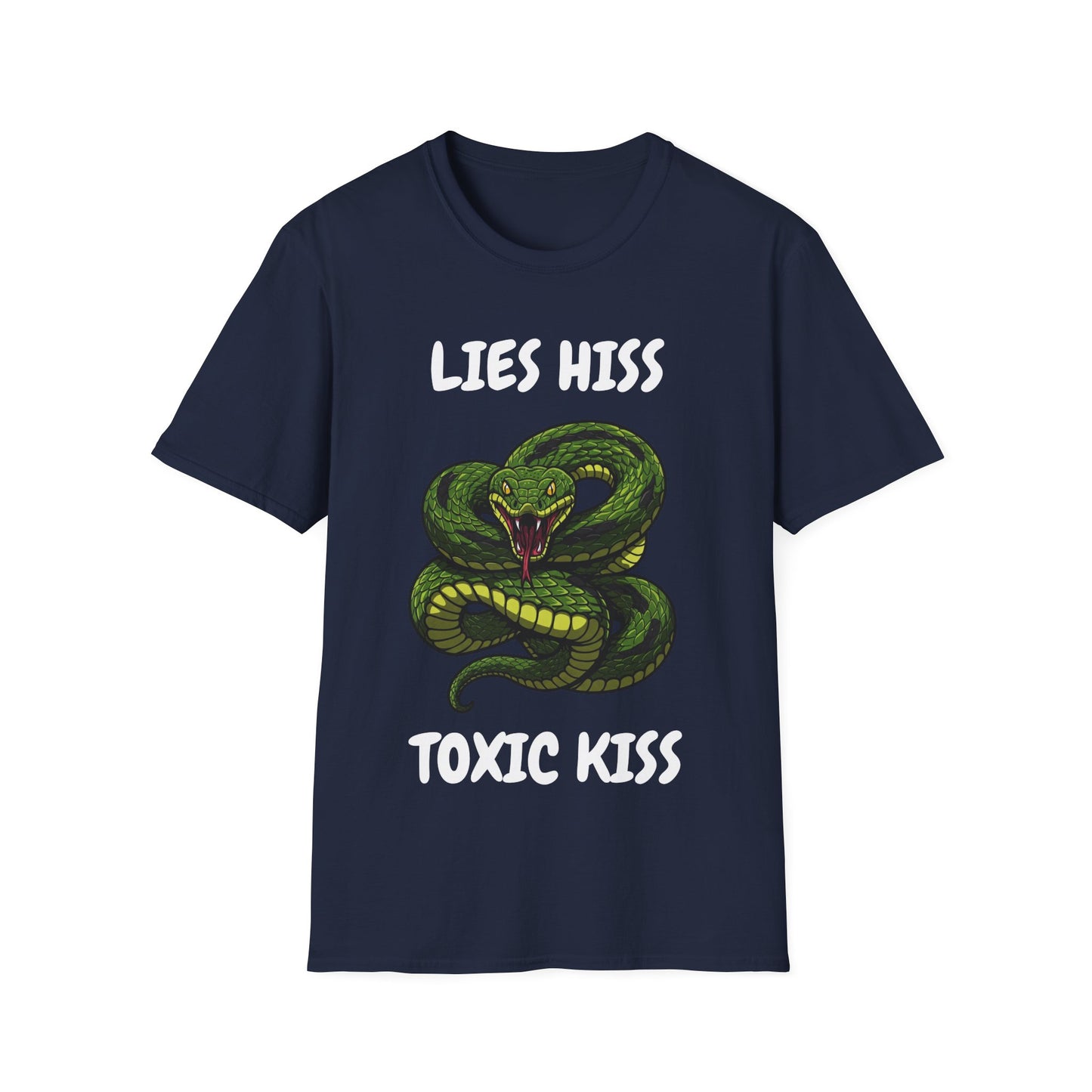 Camiseta unisex Lies Hiss Toxix Kiss
