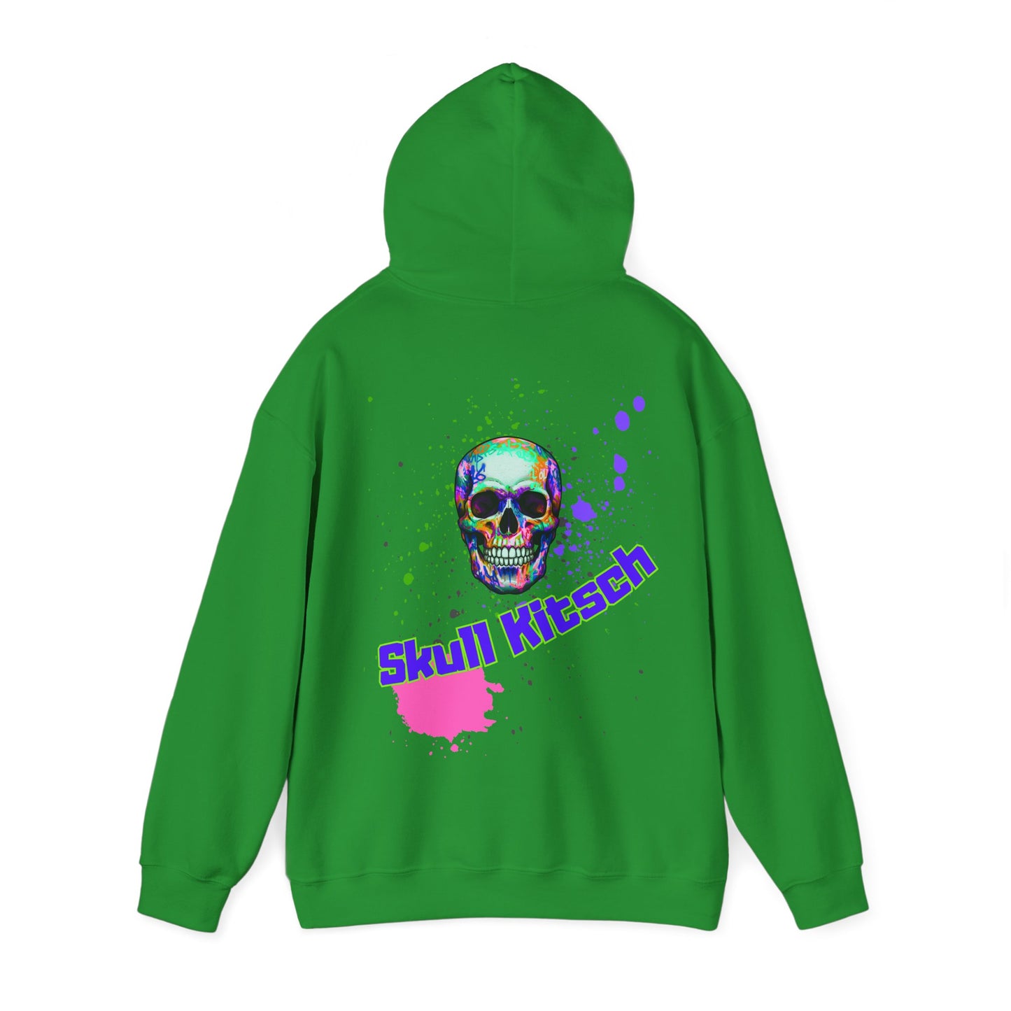 Sudadera con capucha unisex Skull Kitsch Standard - VibesStreet