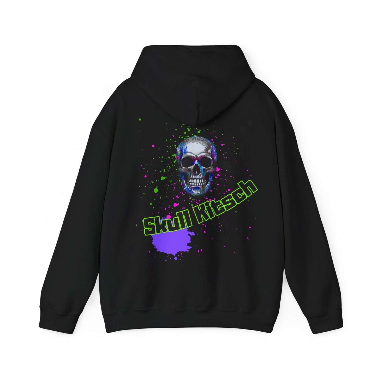 Sudadera con capucha unisex Skull Kitsch Dark-VibesStreet