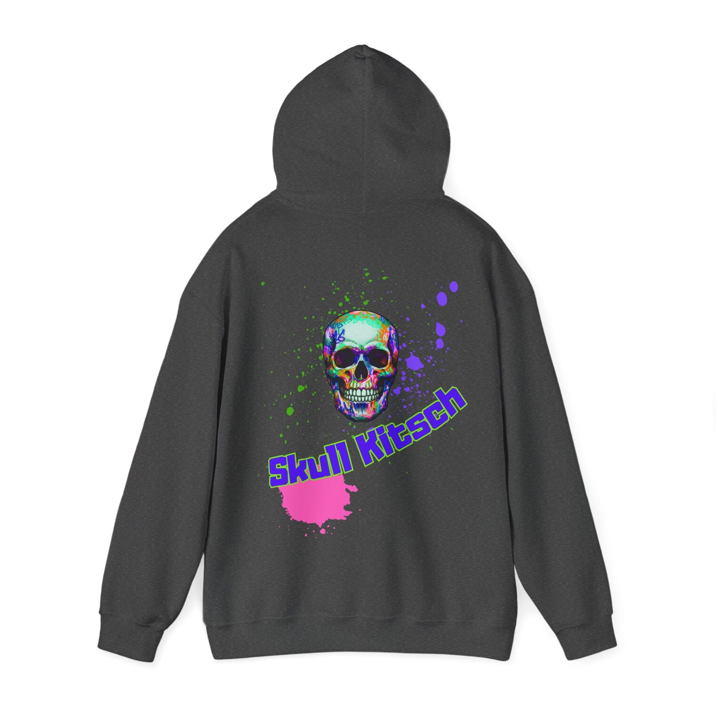 Sudadera con capucha unisex Skull Kitsch Standard - VibesStreet