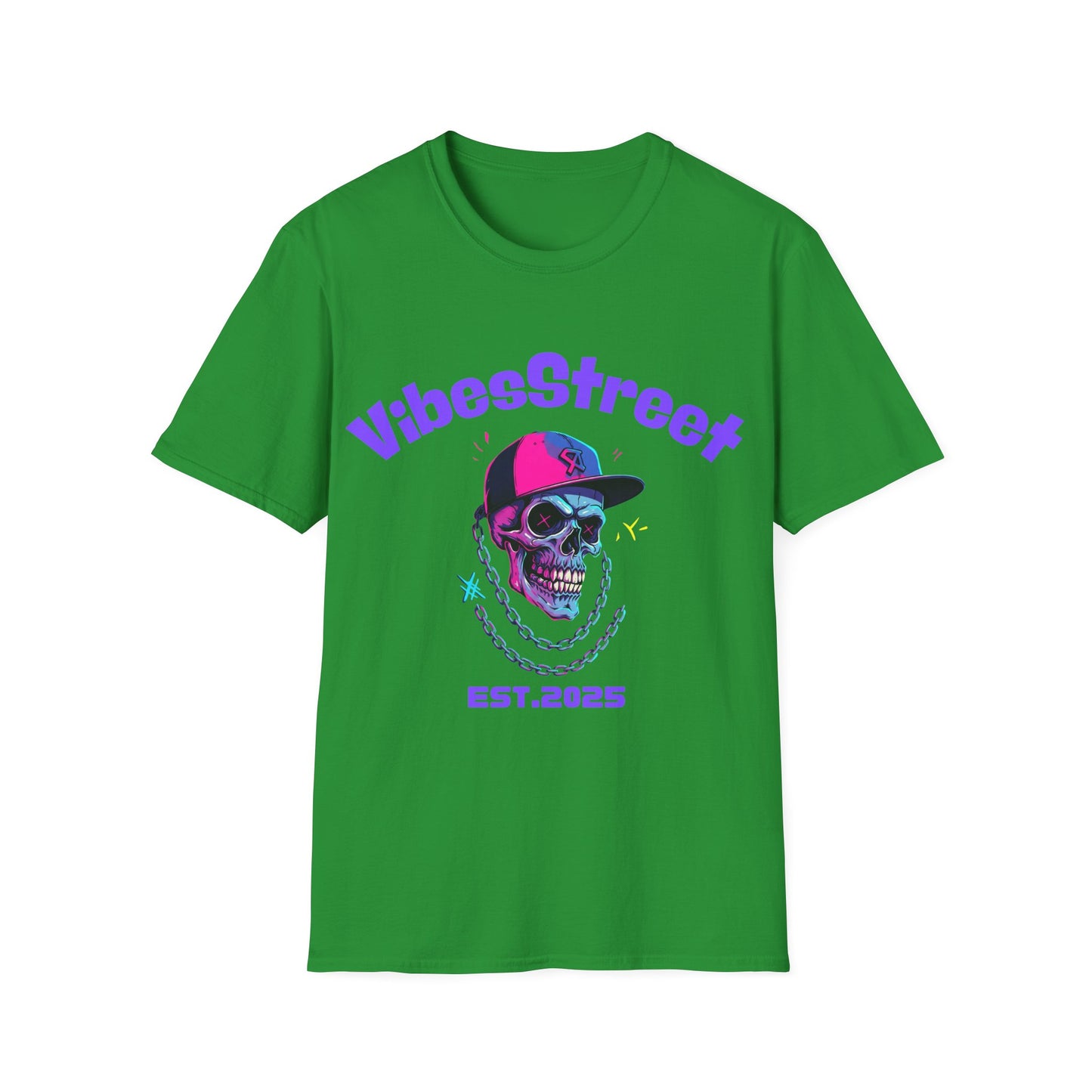 Camiseta unisex Hip-Skull Est.2025-VibesStreet