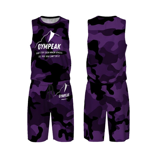Męski Komplet Sportowy Purple GymPeak