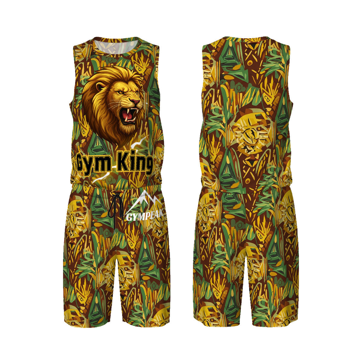 Męski Komplet Sportowy Gym King Jungle-Gympeak