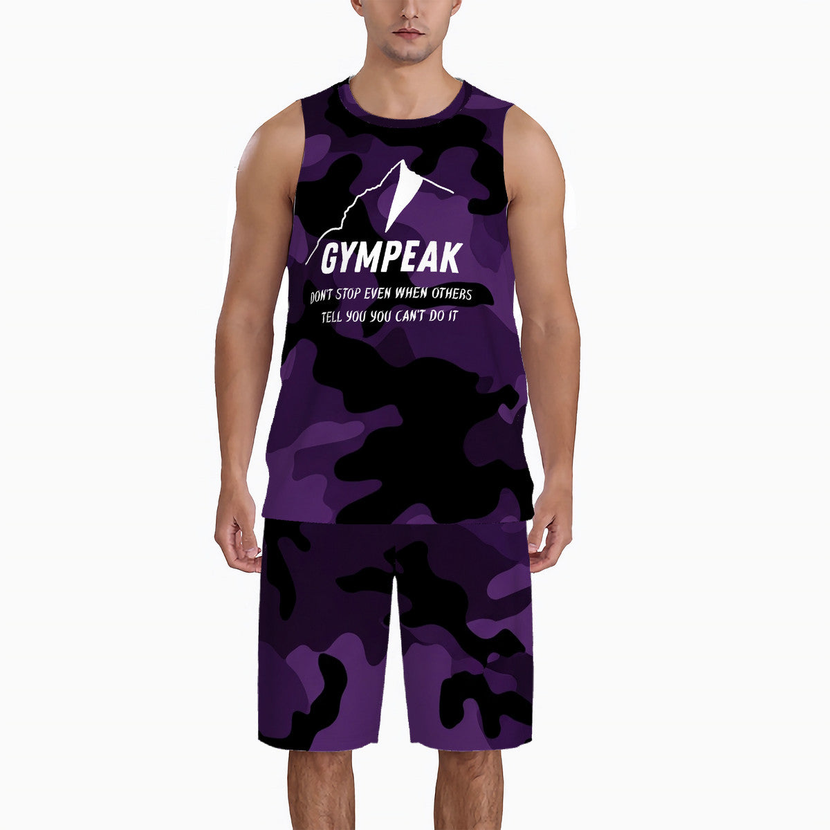 Męski Komplet Sportowy Purple GymPeak